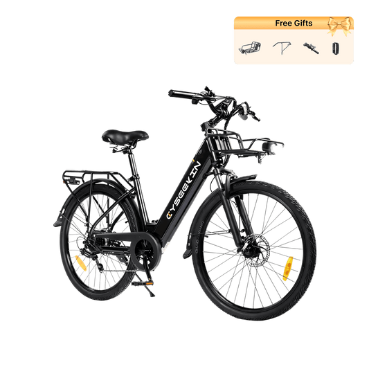 S10 City E-Bike - Schwarz