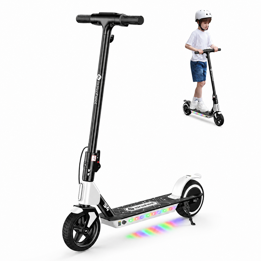 isinwheel® Kids Electric Scooter - S4 Black