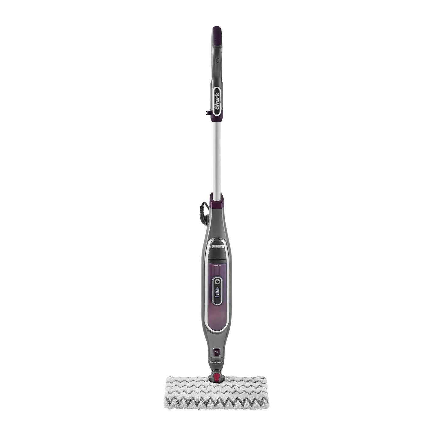 Shark Klik n’ Flip Automatic Steam Mop in Metalic Bordeaux/Steel Grey Metalic | S6003UK | by SharkNinja