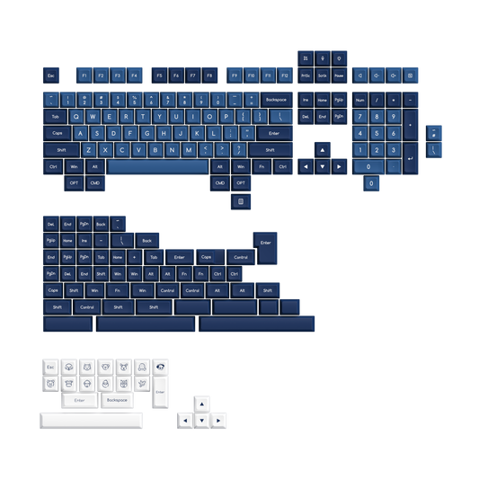 Ocean Star ABS SAL Keycap Set (195-Key) - SAL
