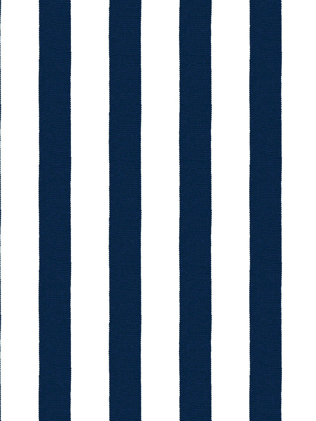 REMOVABLE - Grosgrain Stripe on White Wallpaper by Sarah Jessica Parker - NAVY