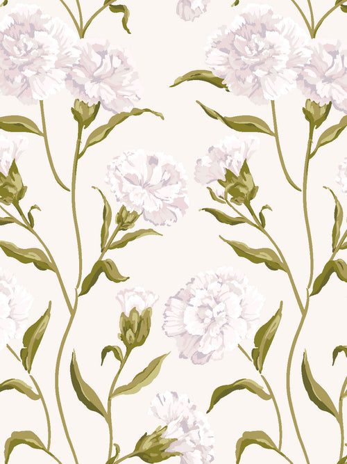 'Townhouse' Wallpaper by Sarah Jessica Parker - Pearl on Parchment - Traditional / 27 in. x 27 ft.