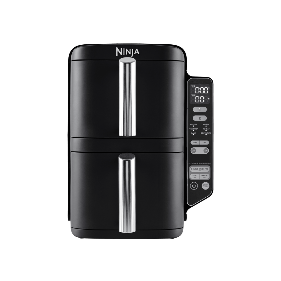 Ninja Double Stack 2-Drawer Air Fryer 7.6L – in Black | SL300UK | by SharkNinja