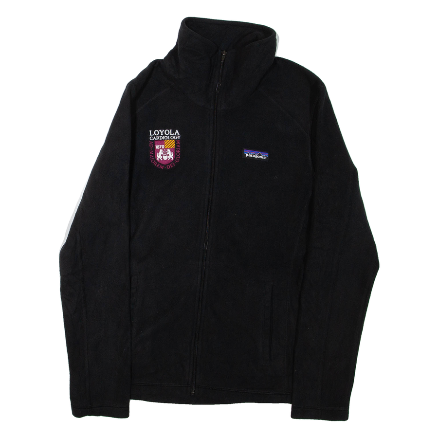 PATAGONIA Loyola Cardiology Womens Fleece Black High Neck S