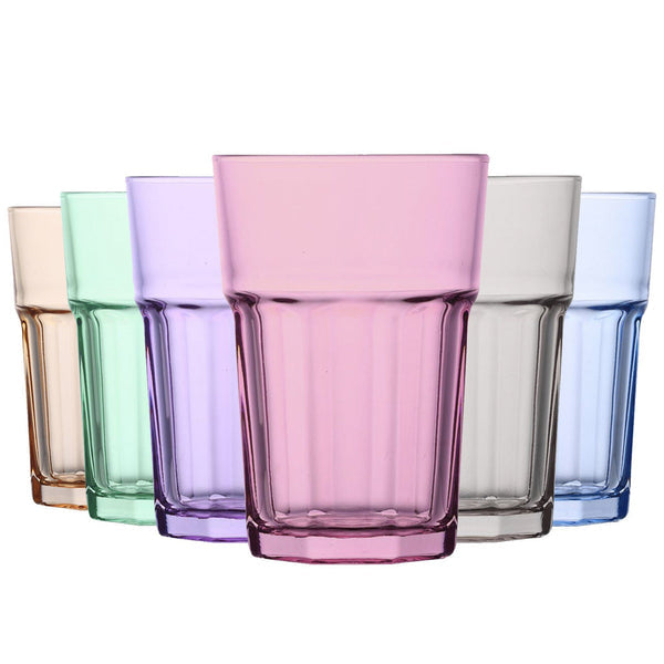 365ml Aras Highball Glasses - Pack of Six - Multi