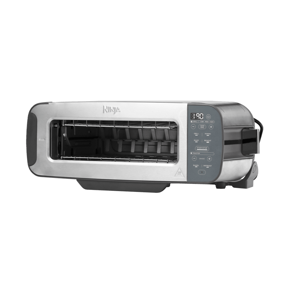 Ninja Foodi 3-in-1 Toaster, Grill & Panini Press [] in Stainless Steel | ST202UK | by SharkNinja