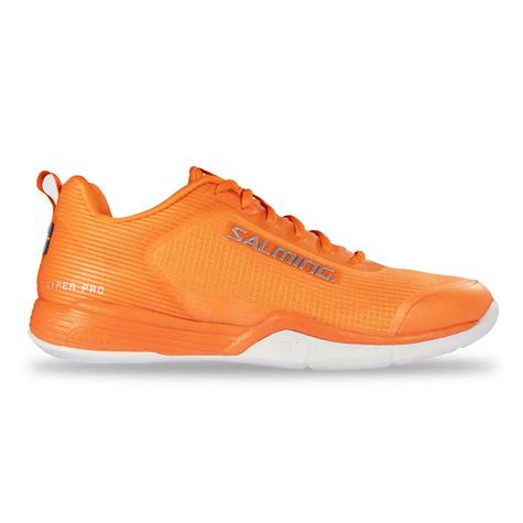 Salming Viper Pro Indoor Court Shoes - Nectarine/Silver