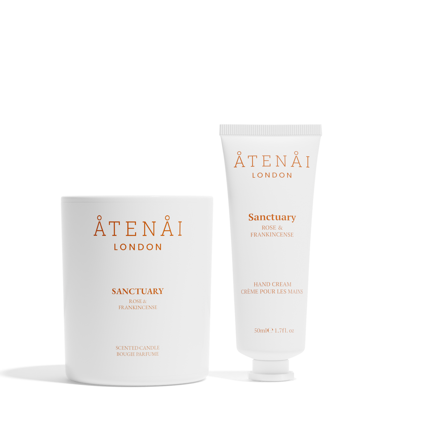 Sanctuary Candle And Hand Cream Set
