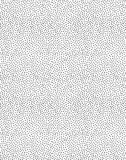 'Pebble' Wallpaper by Sugar Paper - Black on White - Removable Panel