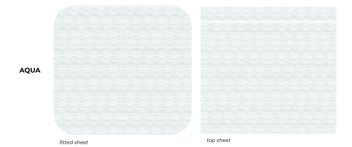 Mermaid Aqua Sheet Set - Queen / Aqua
