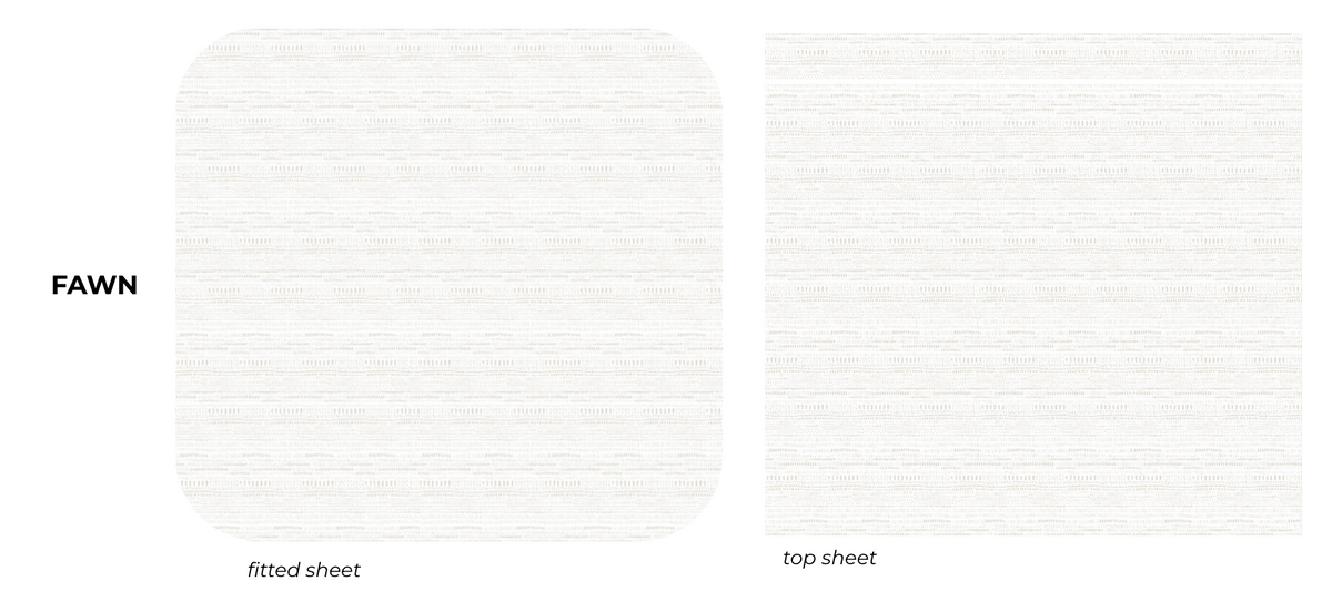 Mermaid Fawn Sheet Set - Queen / Fawn