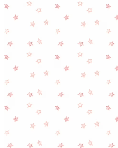 9FT REMOVABLE 'Fantasy Butterfly  Stars' Wallpaper by Barbie™ - Pink on White