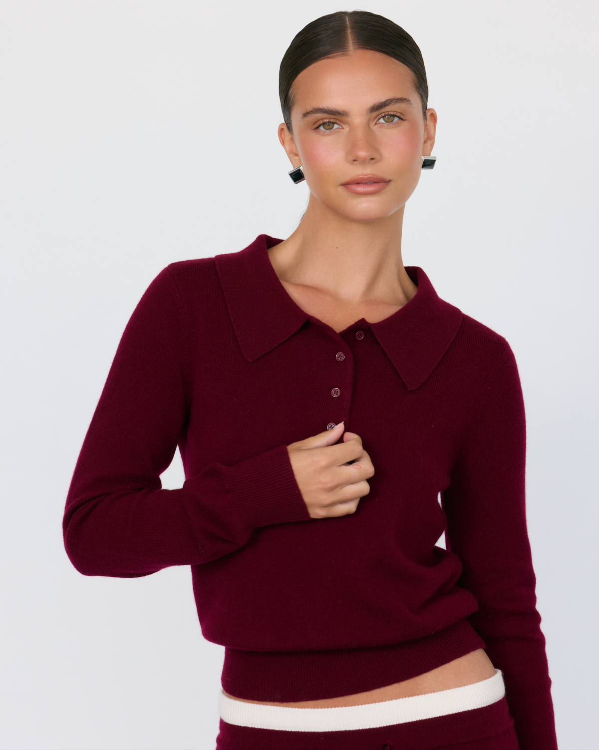 Tove Cashmere Polo - XS