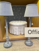 EHI-Object- 19th Century Painted French Lamps