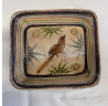 ABL - Object -  Square Dish w/ Painted Dish