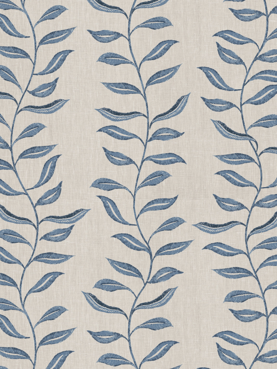 'Seneca' Wallpaper by Nathan Turner - Blue - Removable / 26 in. x 4.5 ft.