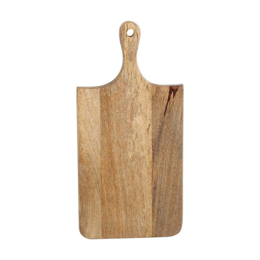 Servierbrett Holz 42cm mit Griff breit
