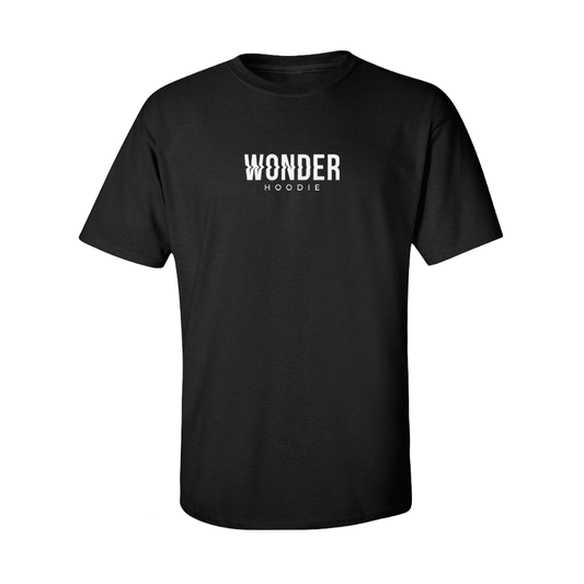 Wonder Hoodie Graphic T-Shirt - S / Black