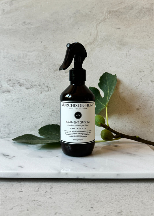 Garment Groom Fabric Freshener + Stain Remover | Scent: Original Fig | Size: 10fl.oz