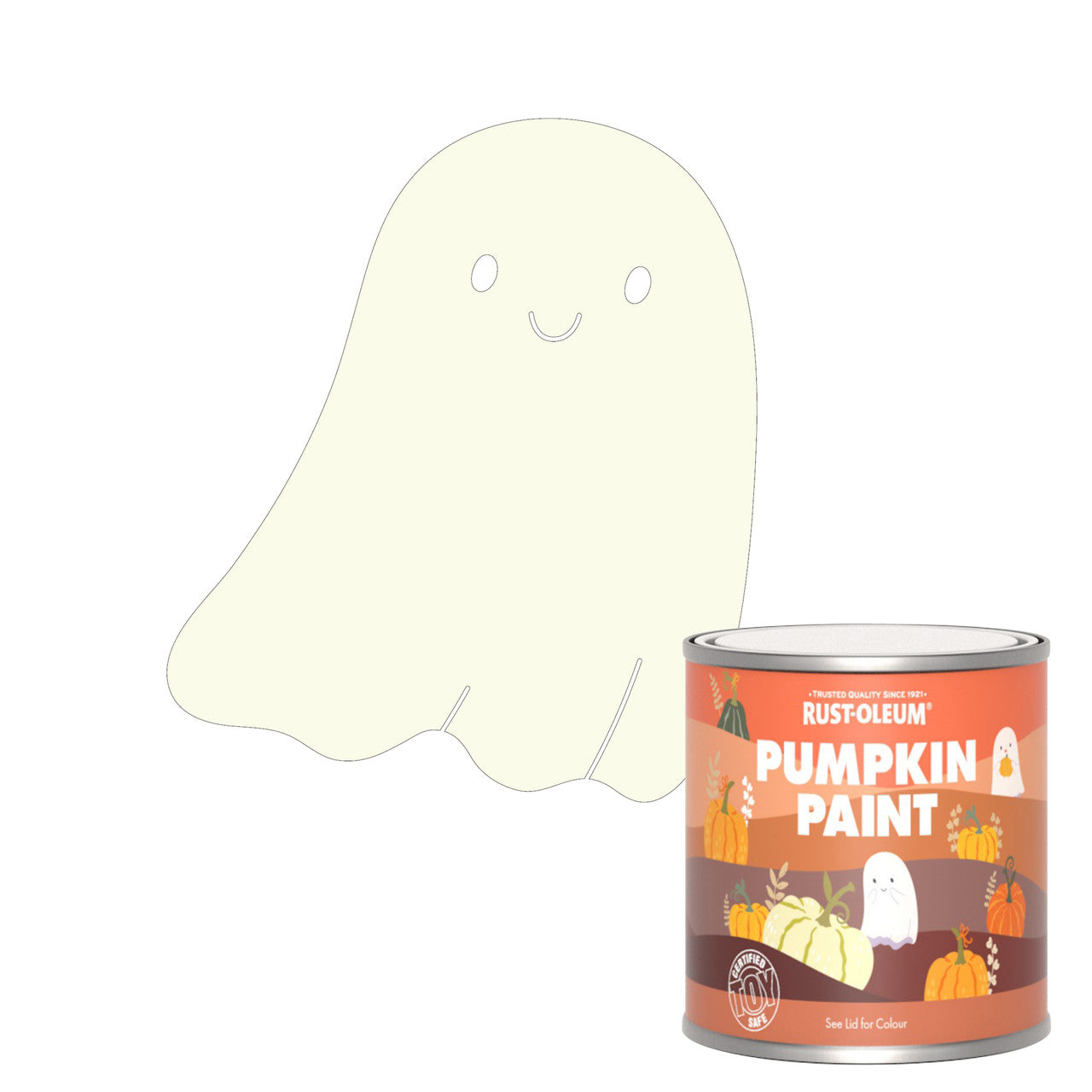 Rust-Oleum Beige Pumpkin Paint - Shortbread 250ml