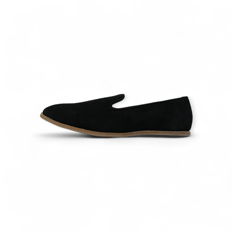MumbaiLads Mens Kiaan K2 Slip-on Jutti Footwear Black Suede - UK 7
