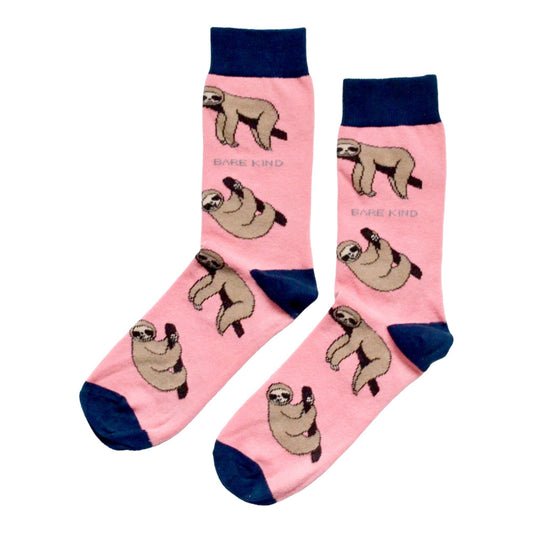 Save the Sloths Bamboo Socks | UK Adult 4-7