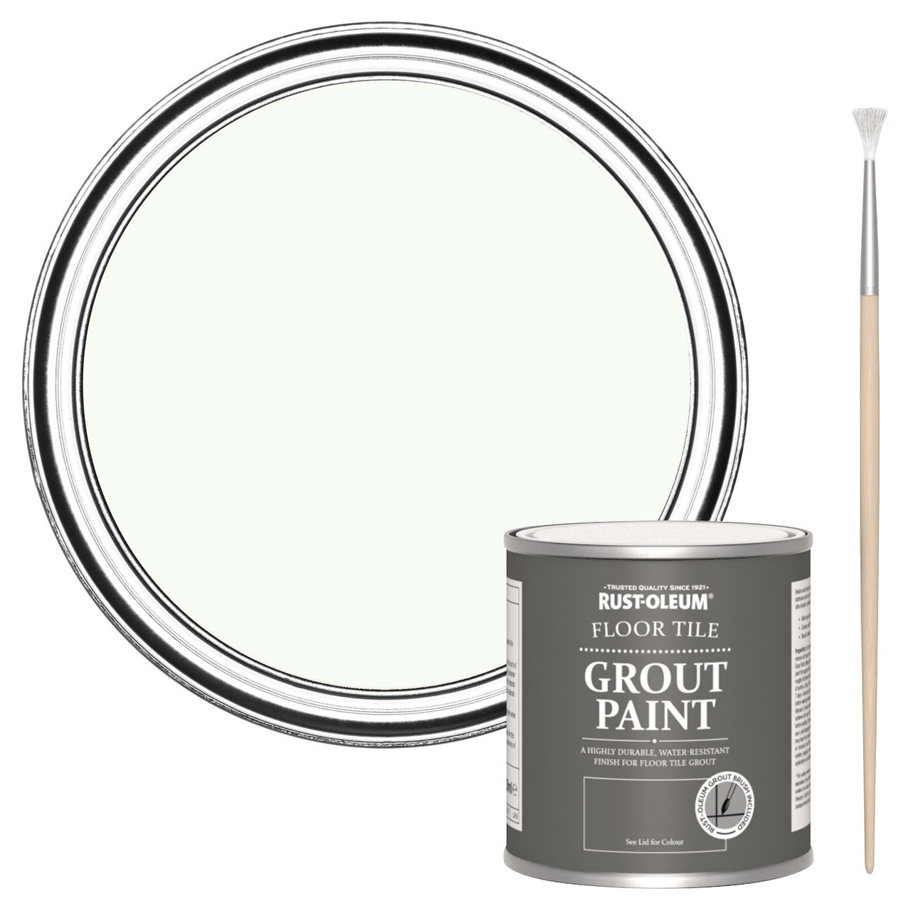 Rust-Oleum White Floor Grout Paint - Still 250ml
