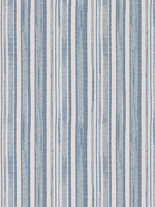 'Stuart Stripe' Wallpaper by Nathan Turner - Blue - Removable / 26 in. x 4.5 ft.