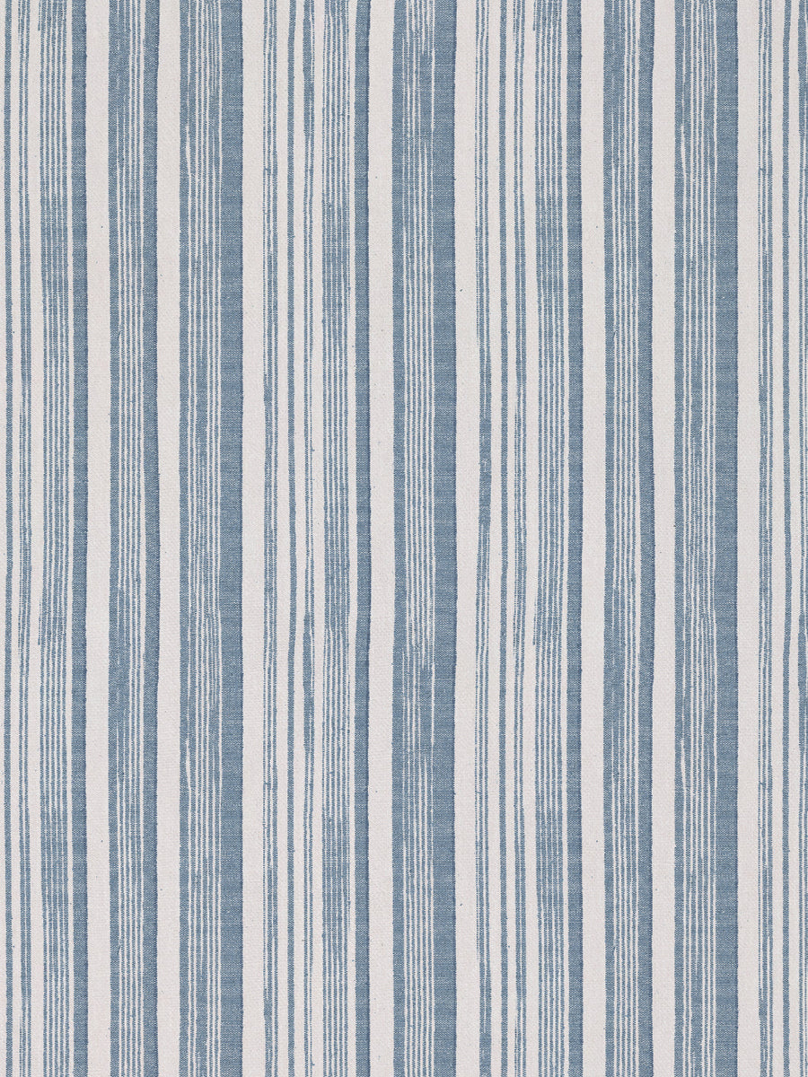 'Stuart Stripe' Wallpaper by Nathan Turner - Blue - Removable / 26 in. x 4.5 ft.