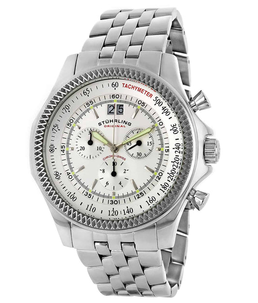 Stührling Targa Pro 176B 53mm Chronograph - 176B.33112