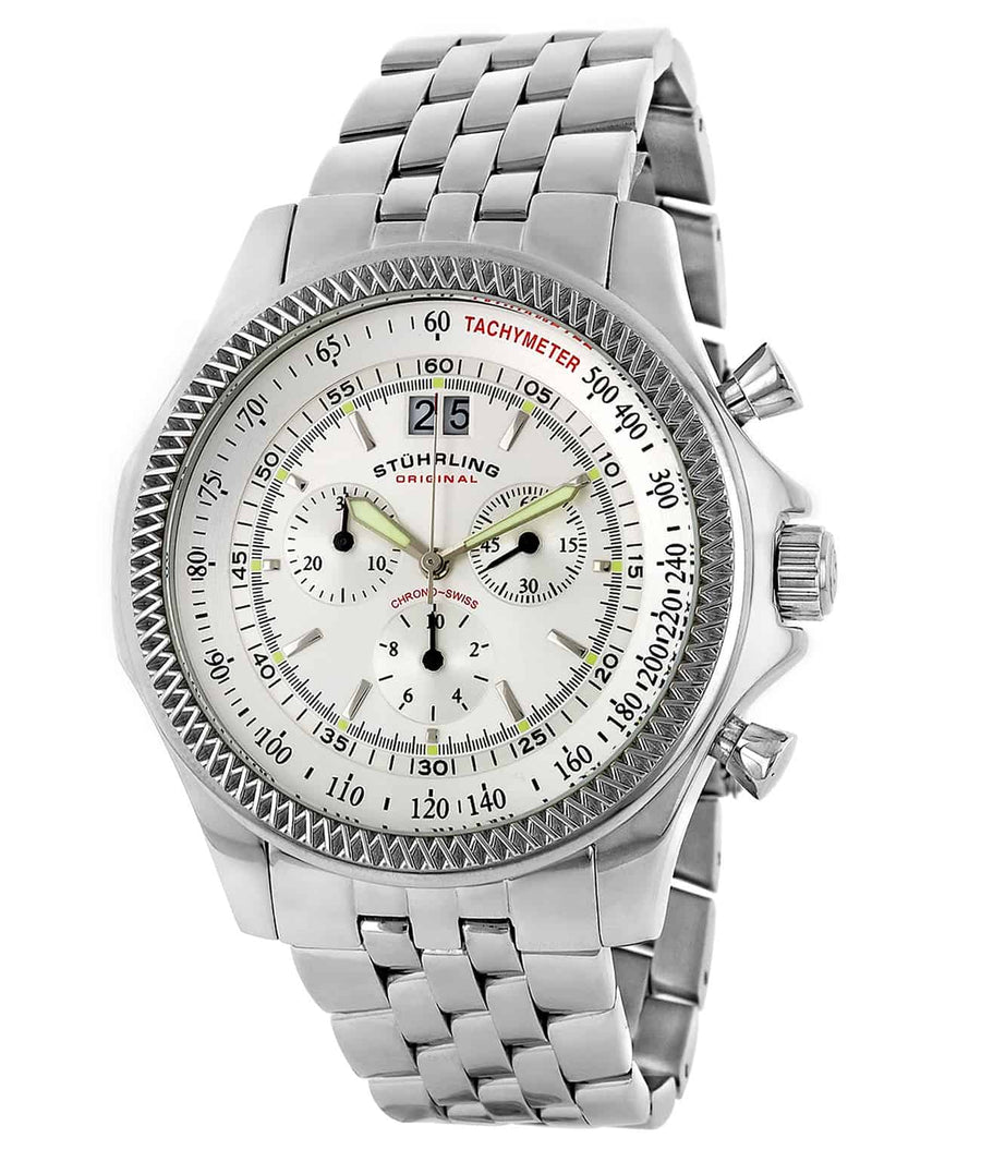 Stührling Targa Pro 176B 53mm Chronograph - 176B.33112