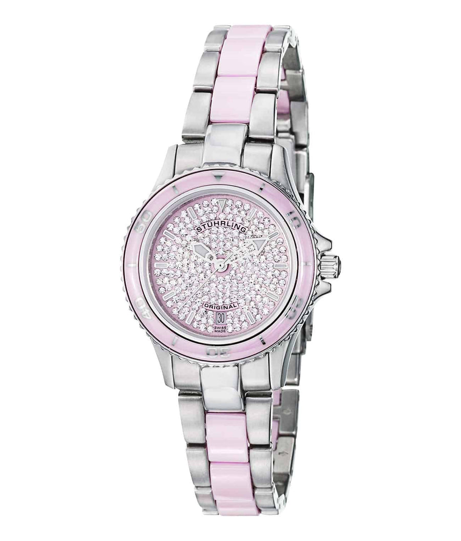 Marina 250 29mm Diver - Silver Dial / Silver Case / Silver Stainless Steel Bracelet Deployant Buckle