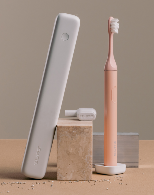 SURI 2.0 Sonic Electric Toothbrush + Case Sunset Bloom