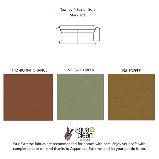 Tawney Italian Fabric Sofa Collection - Choice Of Standard Or Power Recliner