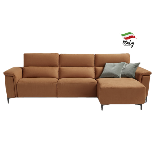 Tawney Italian Fabric Sofa Collection - Choice Of Standard Or Power Recliner