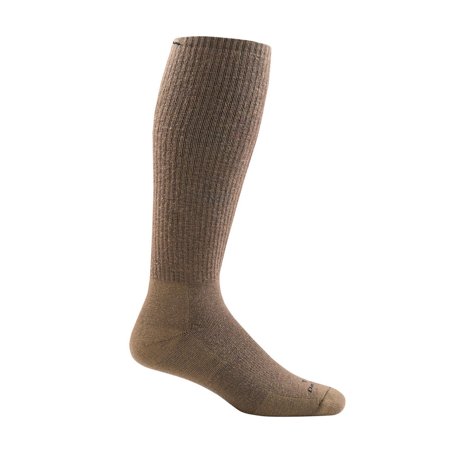 Darn Tough Mens Merino Wool Knee High Heavyweight Tactical Boot Socks with Full Cushion M / Coyote Brown – Lifetime Guarantee