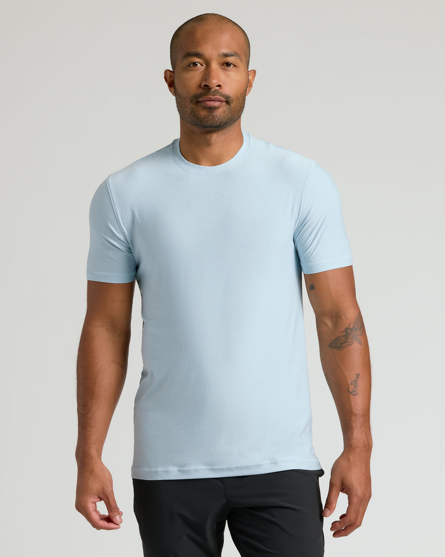 True Classic Multi Arctic Active Crew Neck T-Shirt | Cotton Blend | Athletic Cut | 3XL