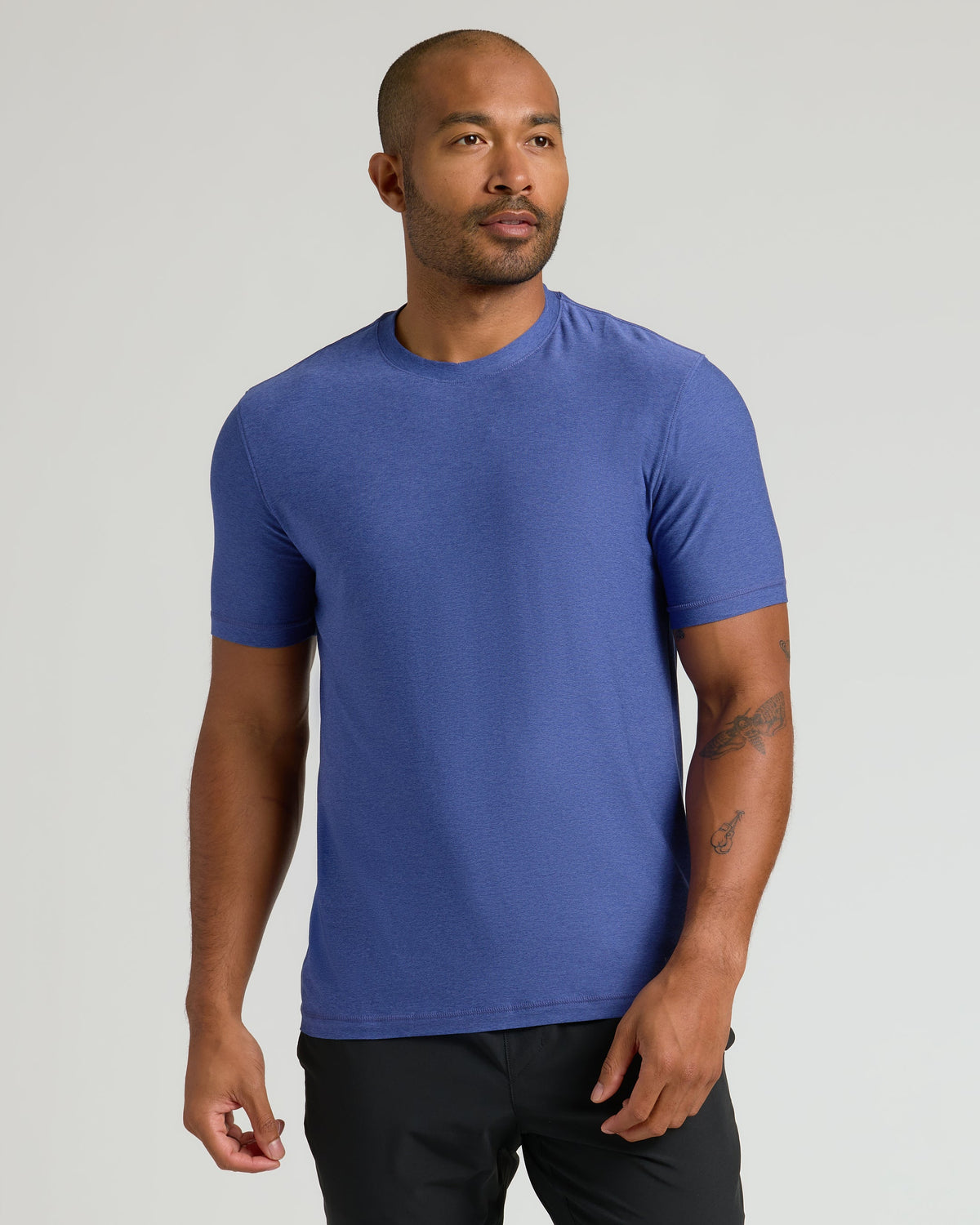 True Classic Multi Cosmos Active Crew Neck T-Shirt | Cotton Blend | Athletic Cut | Medium