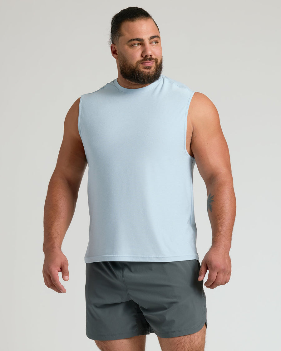 True Classic Multi Arctic Sleeveless Active Muscle T-Shirt | Small