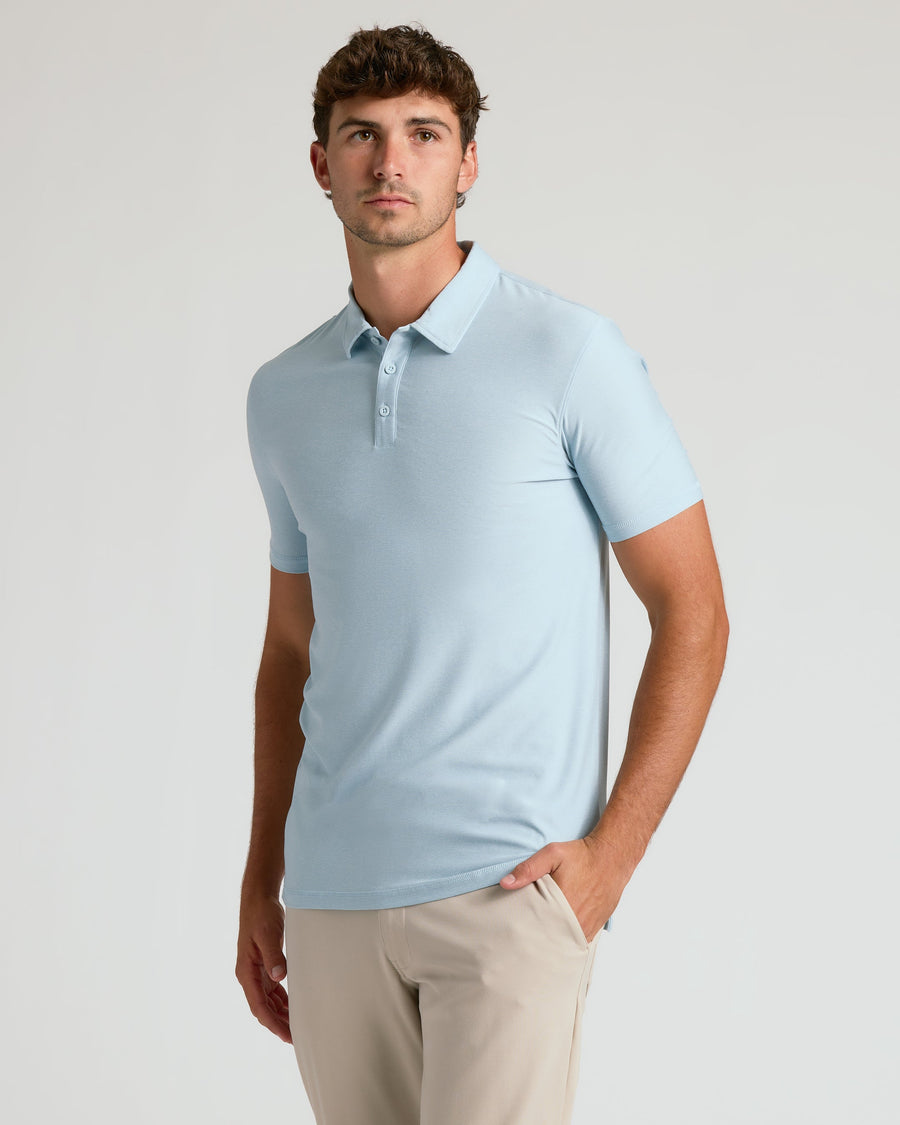 True Classic Multi Arctic Short Sleeve Tall Active Polo Shirt | Small