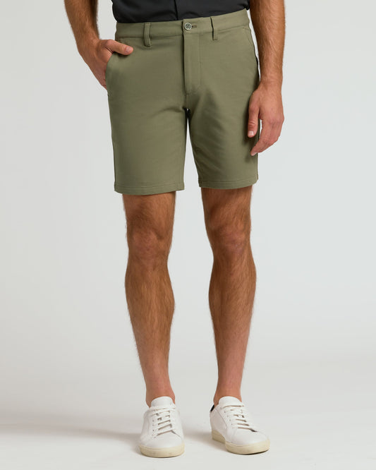 True Classic 9" Military Green Chino Shorts 2.0 | 30