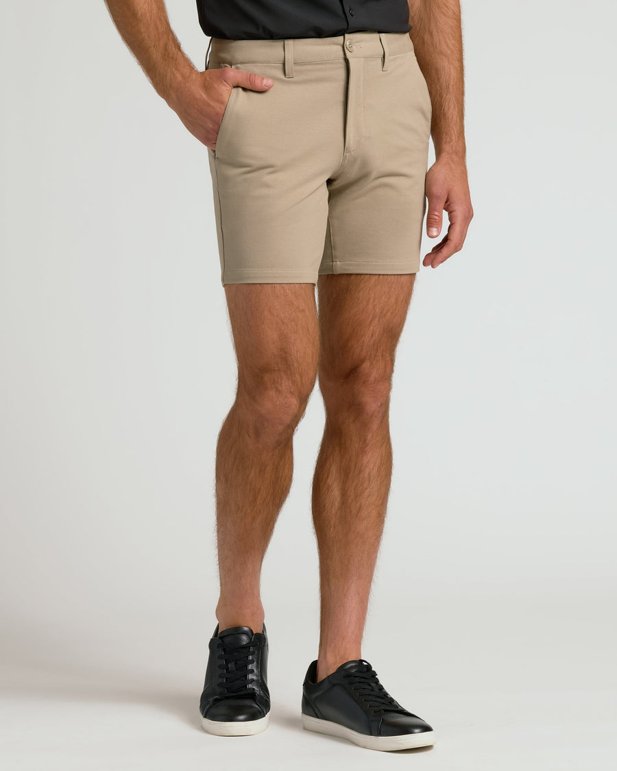 True Classic 7" Khaki Chino Shorts 2.0 | 30