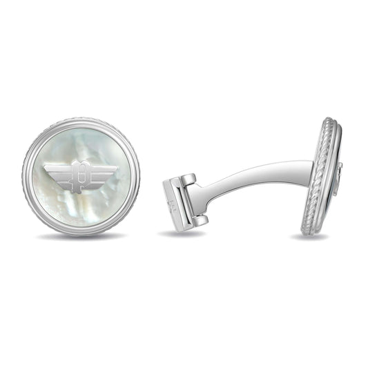 Police Herren Manschettenknöpfe Silber Metal Schmuck Herren Accessoires Manschettenknöpfe Hochzeit Geschenk