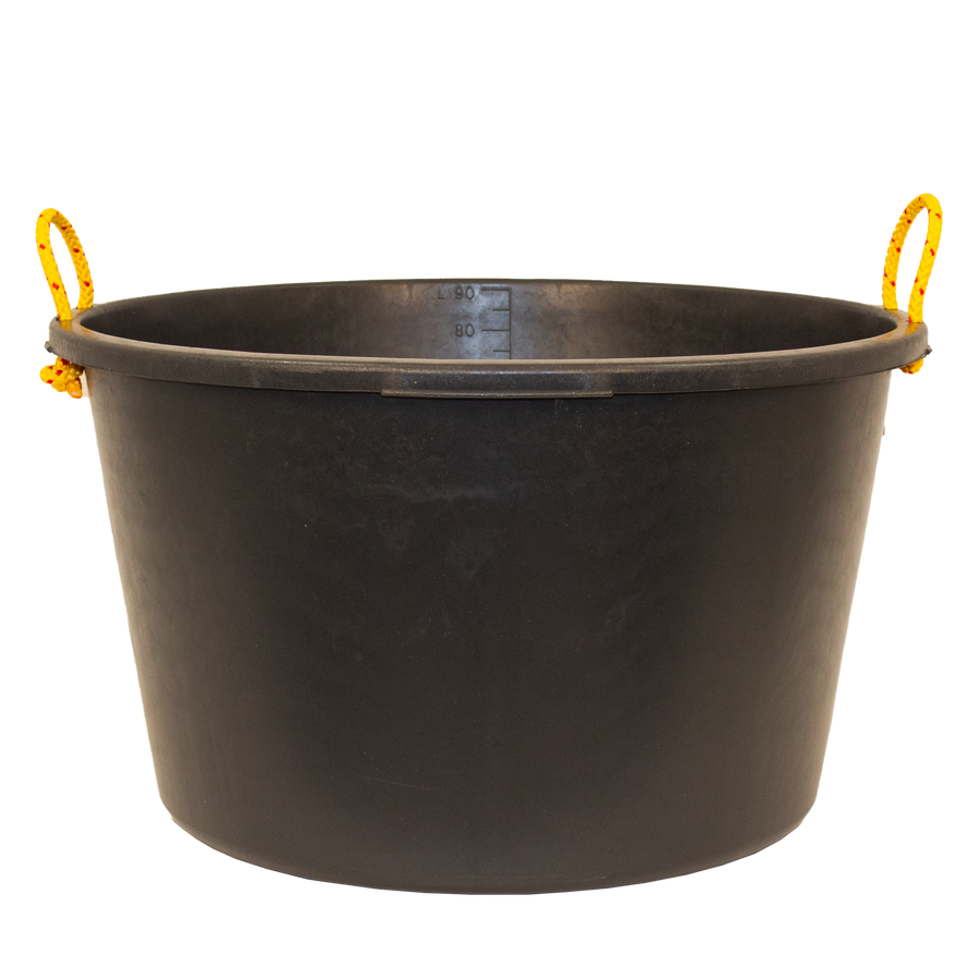 Multi Tubs with Rope Handles | Heavy Duty Stackable Construction and Site Tubs - 40L