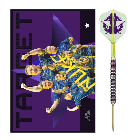 Luke "The Nuke" Littler World Champion 2025 90% Tungsten Steel Tip Darts - 23g