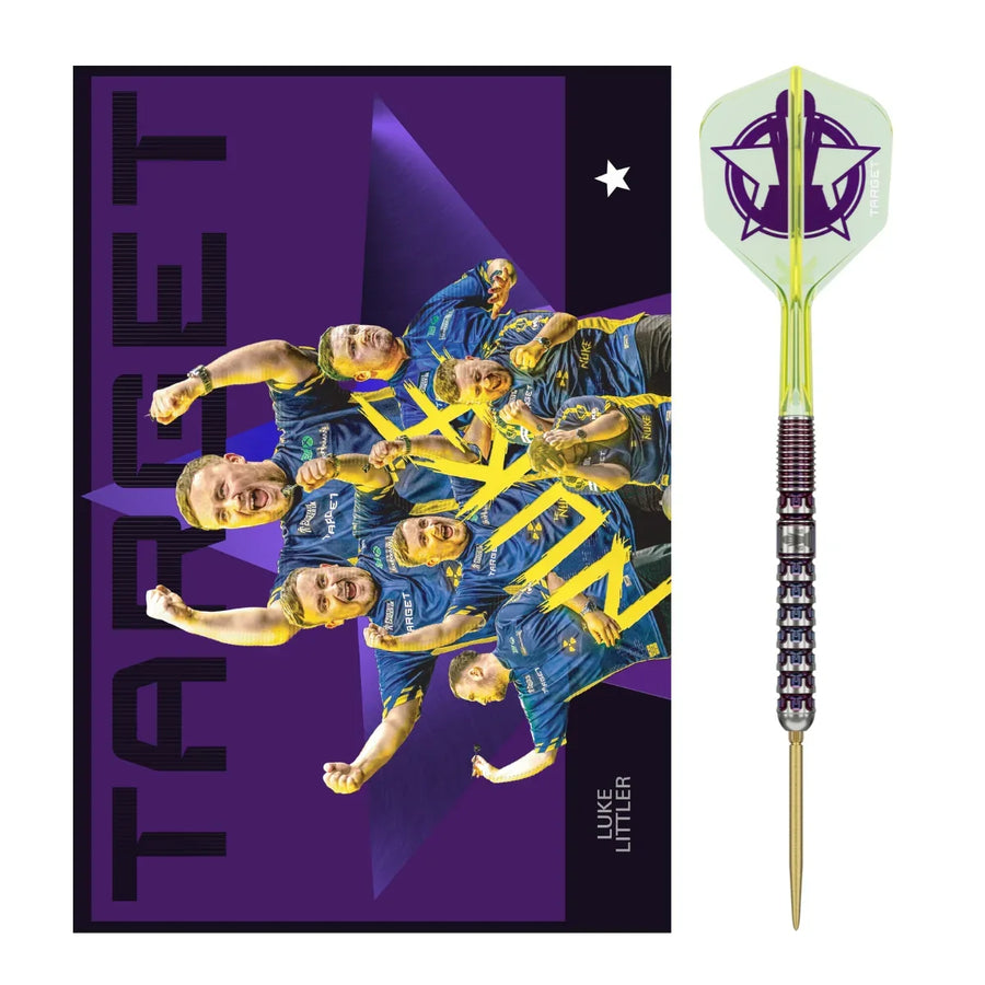 Luke "The Nuke" Littler World Champion 2025 90% Tungsten Steel Tip Darts - 23g