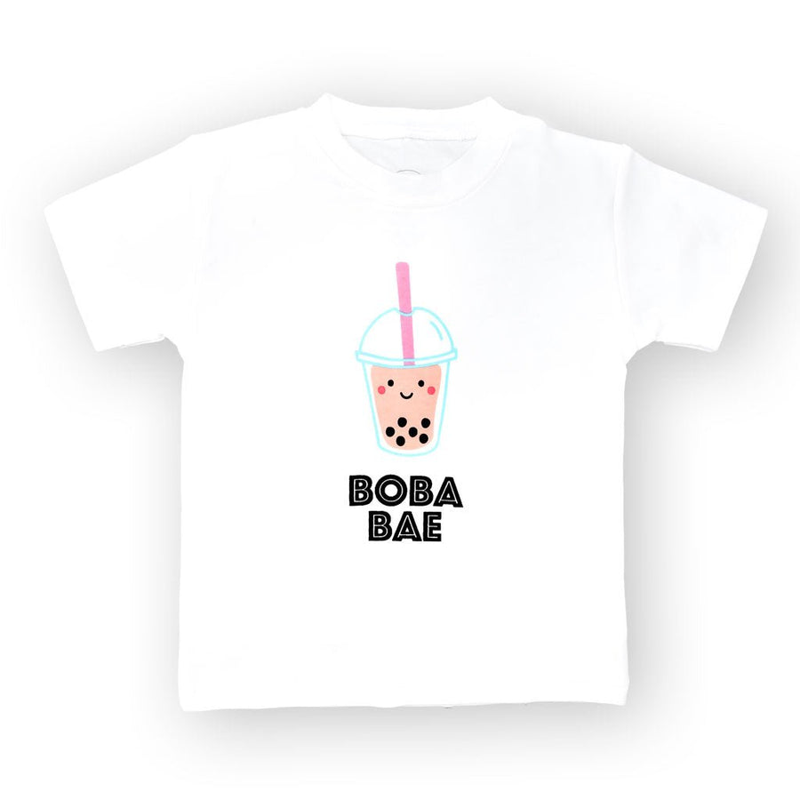 Organic Cotton Toddler Kids T-Shirt - Boba Bae | Size: 2 - 3Y