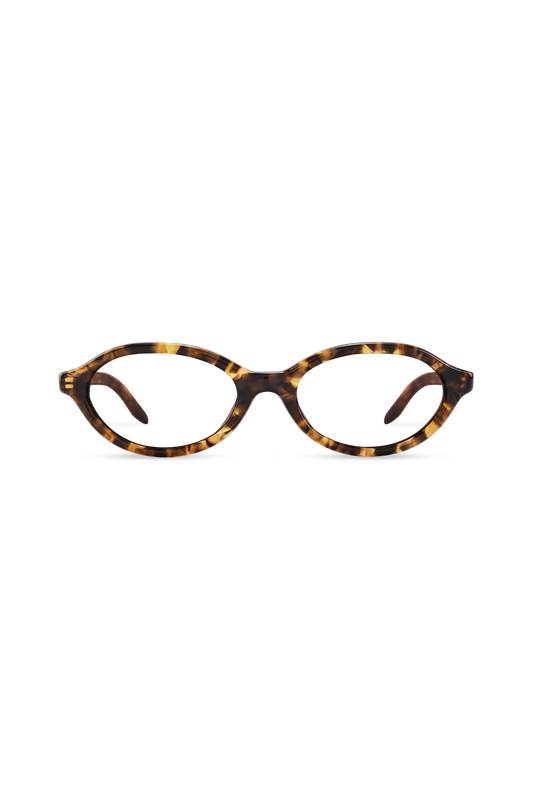 Tess Dark Amber Tortoise Frame Glasses
