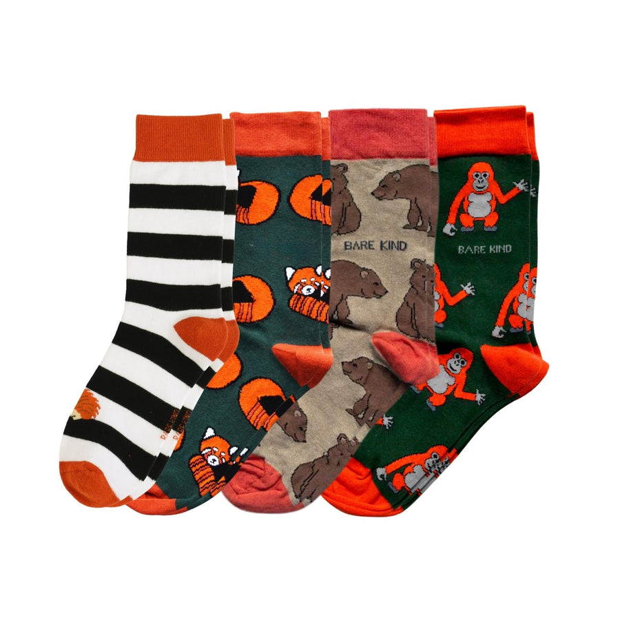The Orange Accent Bundle of 4 | UK Adult 4-7