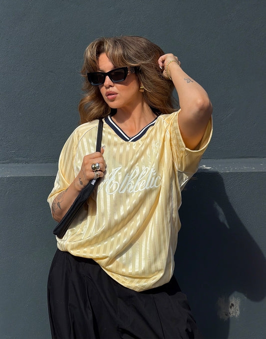 Club Jersey in Butter Yellow - XS/8 / Butter Yellow